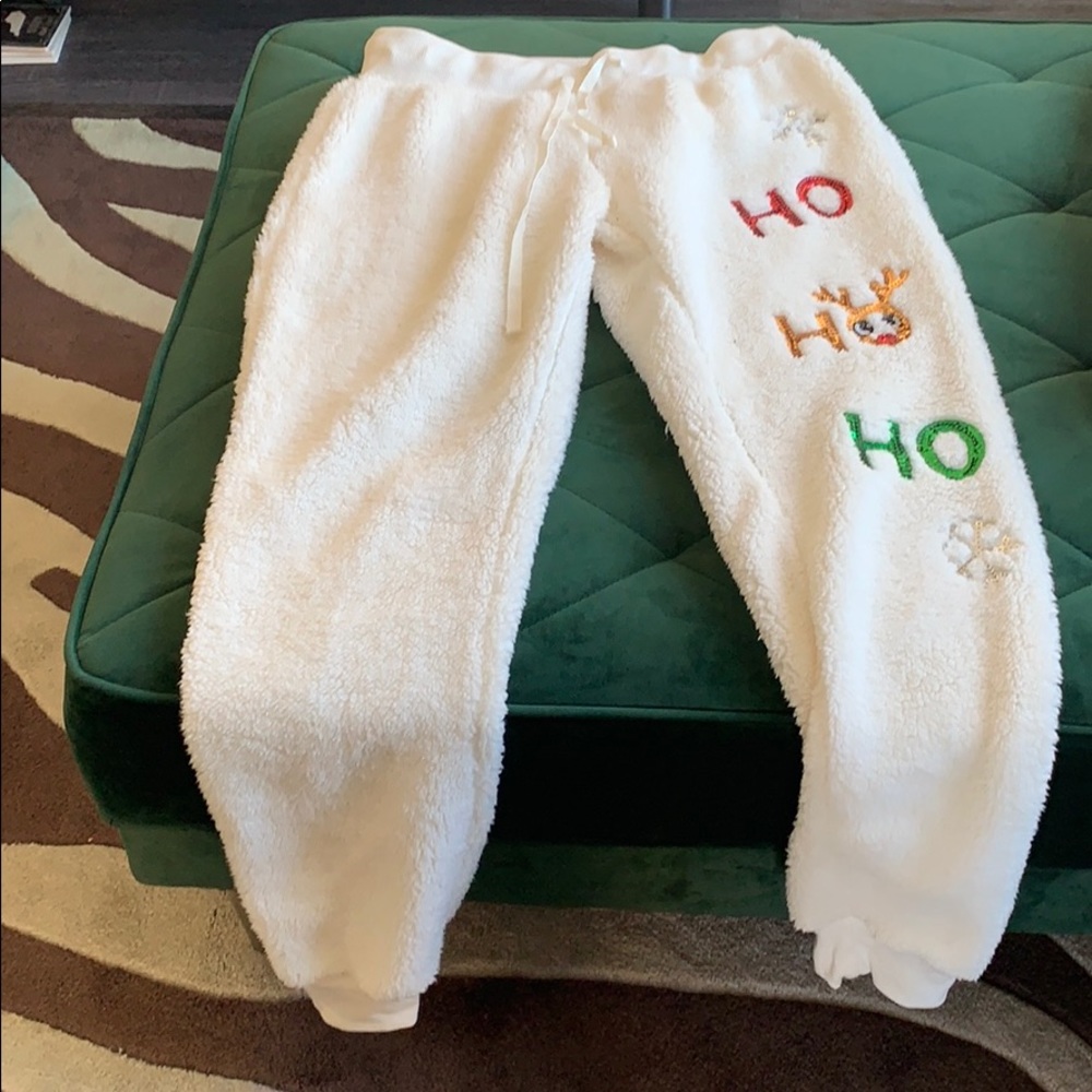 Fuzzy cozy Christmas pajamas